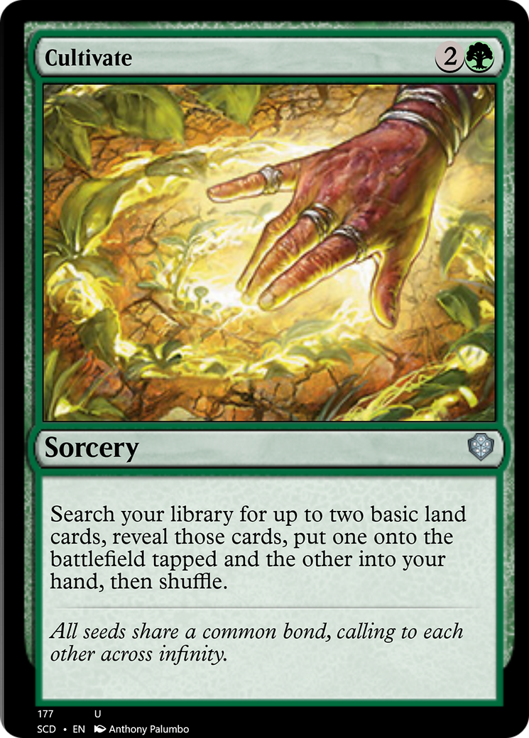 Cultivate [Starter Commander Decks] | Gate City Games LLC