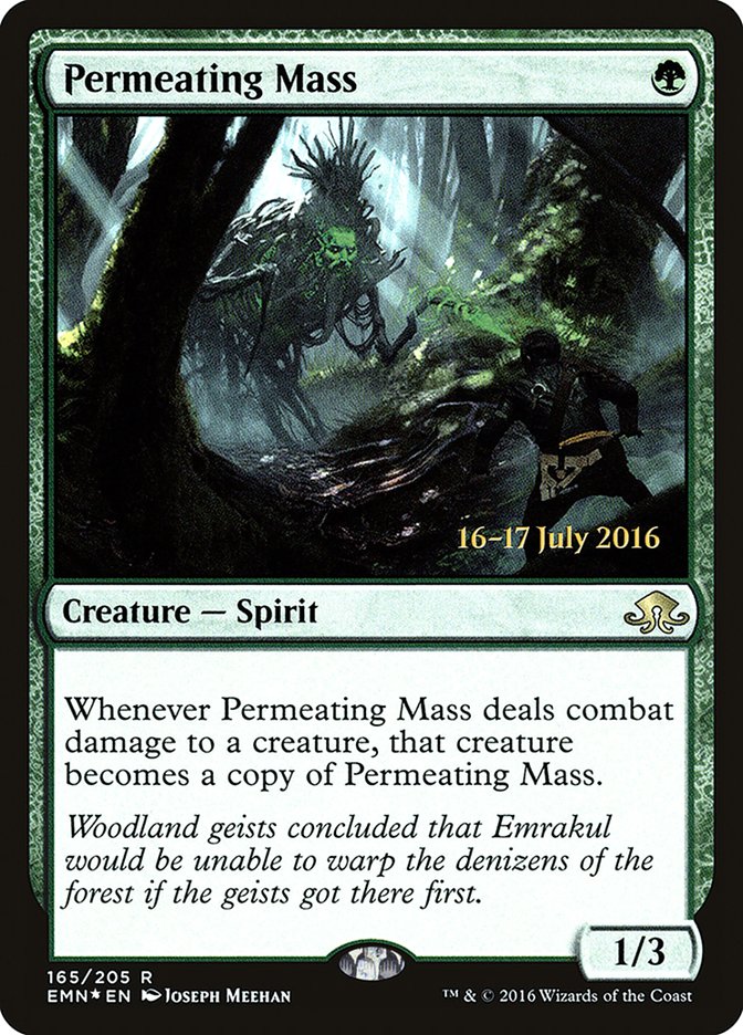 Permeating Mass [Eldritch Moon Prerelease Promos] | Gate City Games LLC