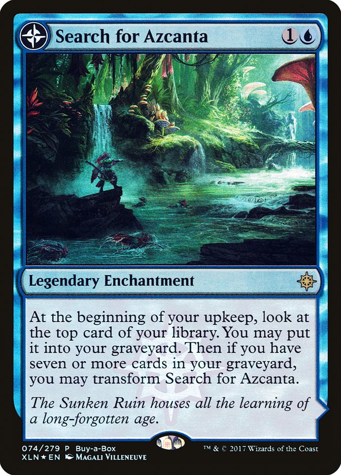 Search for Azcanta // Azcanta, the Sunken Ruin (Buy-A-Box) [Ixalan Treasure Chest] | Gate City Games LLC