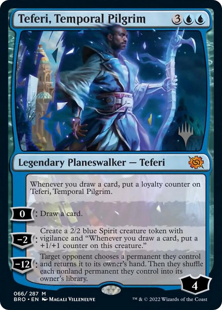 Teferi, Temporal Pilgrim (Promo Pack) [The Brothers' War Promos] | Gate City Games LLC