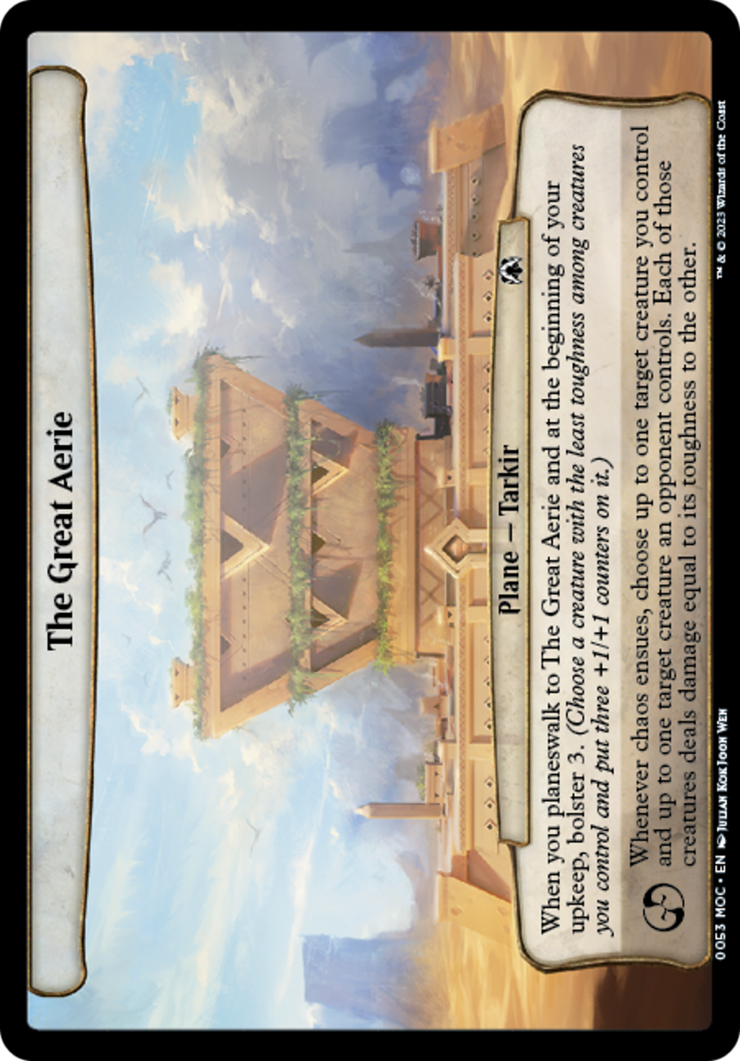 The Great Aerie [March of the Machine Commander] | Gate City Games LLC