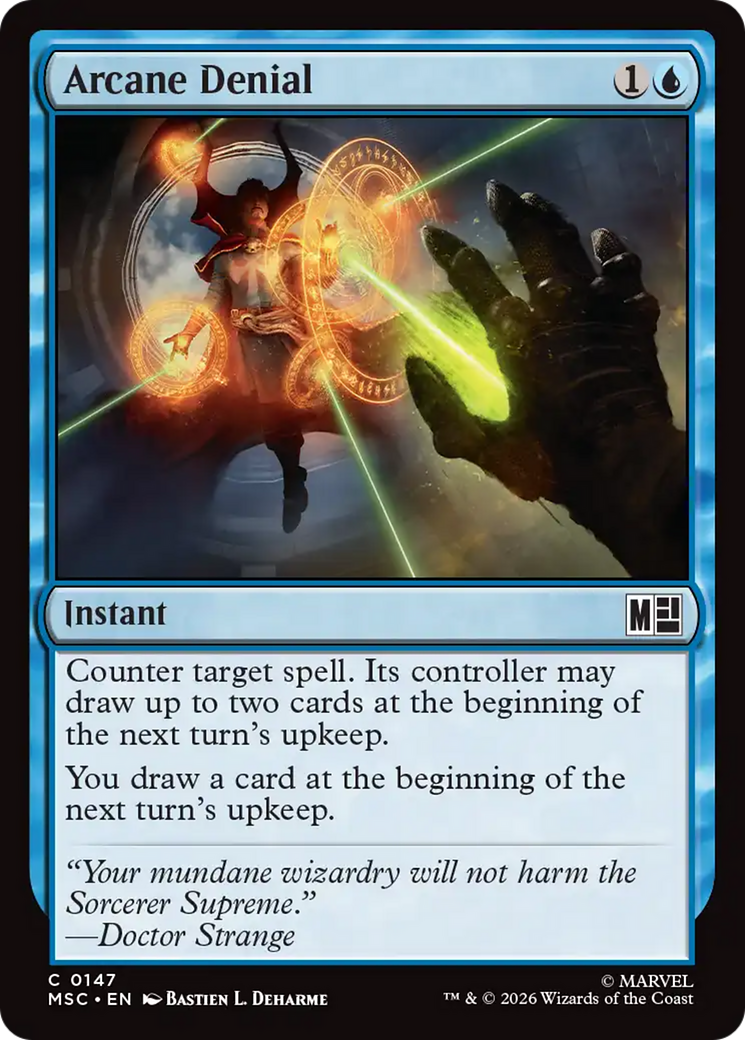 Arcane Denial [Marvel Super Heroes Commander] | Gate City Games LLC