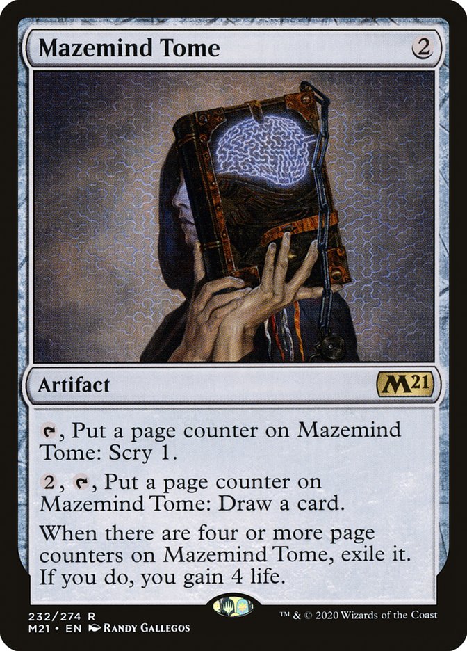 Mazemind Tome [Core Set 2021] | Gate City Games LLC