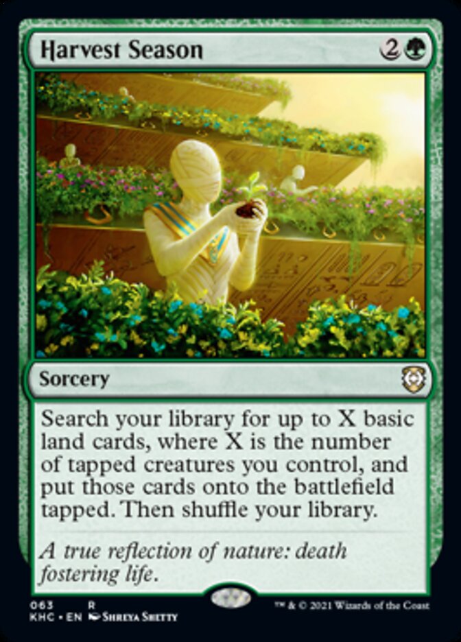 Harvest Season [Kaldheim Commander] | Gate City Games LLC