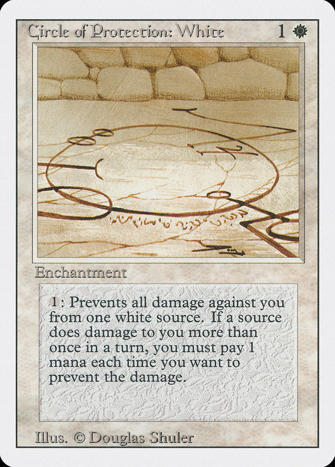 Circle of Protection: White [Revised Edition] | Gate City Games LLC