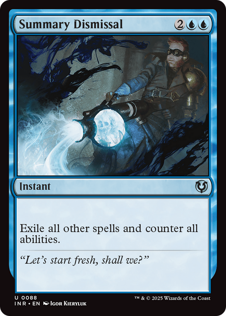 Summary Dismissal [Innistrad Remastered] | Gate City Games LLC