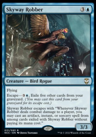 Skyway Robber (Promo Pack) [Streets of New Capenna Commander Promos] | Gate City Games LLC