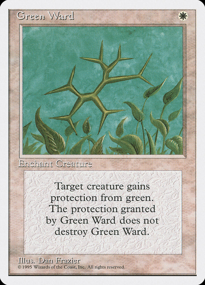 Green Ward [Fourth Edition] | Gate City Games LLC