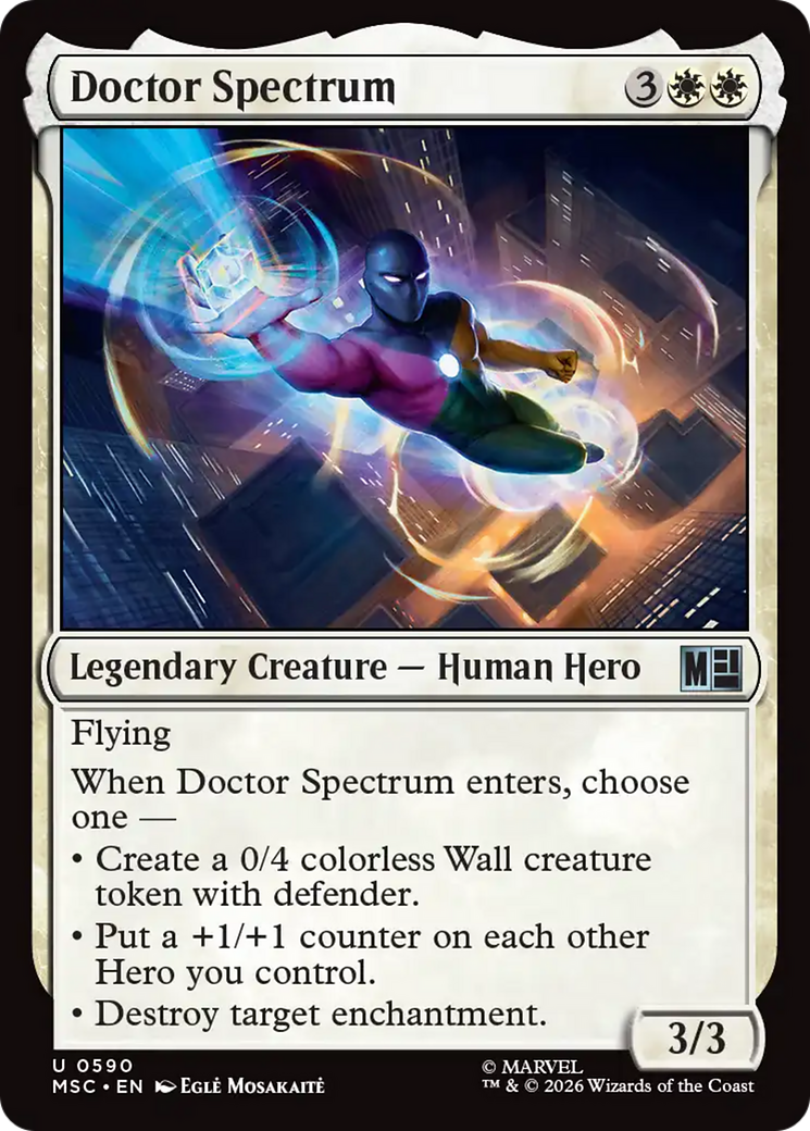 Doctor Spectrum [Marvel Super Heroes Commander] | Gate City Games LLC