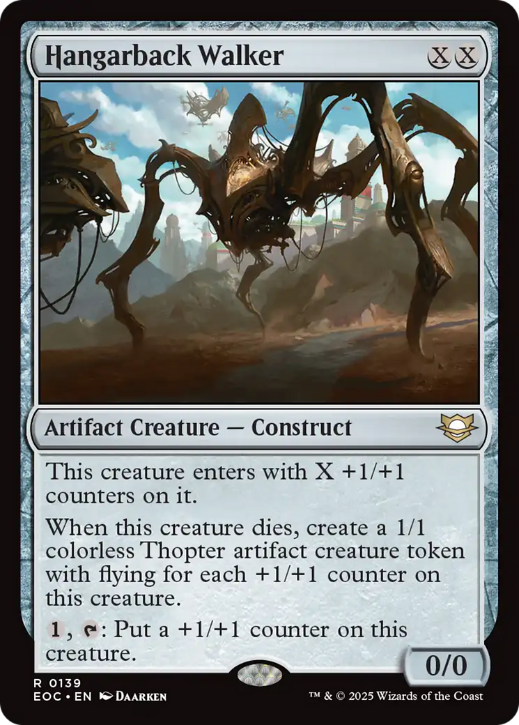 Hangarback Walker [Edge of Eternities Commander] | Gate City Games LLC