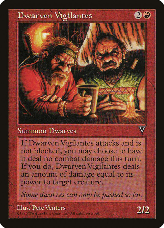 Dwarven Vigilantes [Visions] | Gate City Games LLC