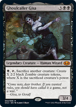 Ghoulcaller Gisa [Commander Collection: Black] | Gate City Games LLC