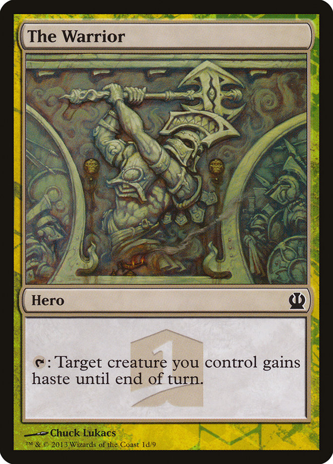 The Warrior [Theros Hero's Path] | Gate City Games LLC