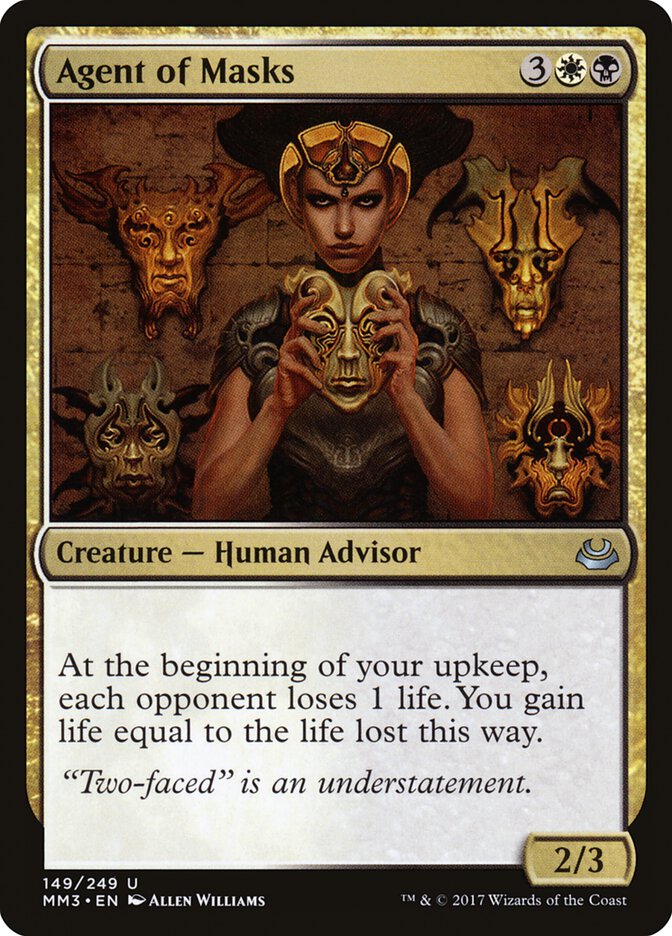 Agent of Masks [Modern Masters 2017] | Gate City Games LLC