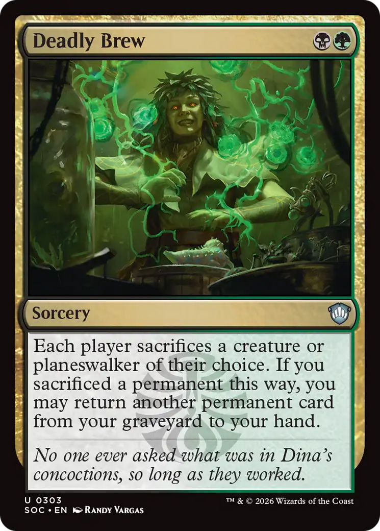 Deadly Brew [Secrets of Strixhaven Commander] | Gate City Games LLC