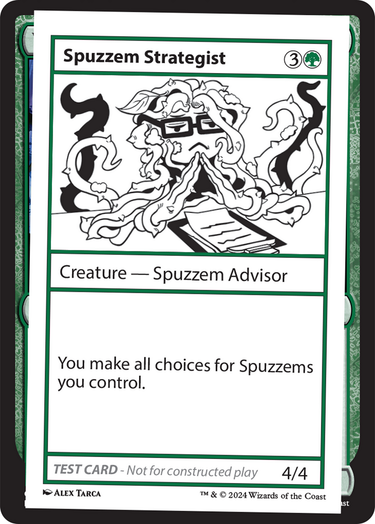 Spuzzem Strategist [Mystery Booster 2 Playtest Cards] | Gate City Games LLC