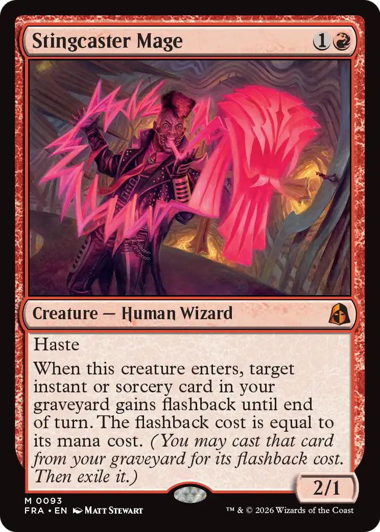 Stingcaster Mage [Reality Fracture] | Gate City Games LLC