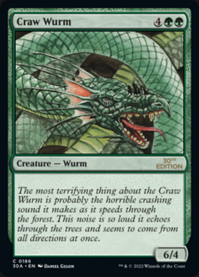 Craw Wurm [30th Anniversary Edition] | Gate City Games LLC