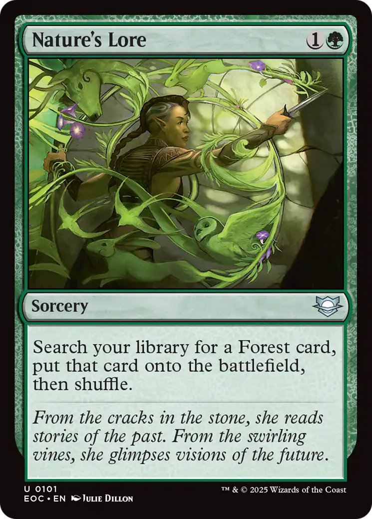 Nature's Lore [Edge of Eternities Commander] | Gate City Games LLC