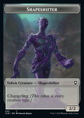 Kor Warrior // Shapeshifter (023) Double-Sided Token [Commander Legends: Battle for Baldur's Gate Tokens] | Gate City Games LLC
