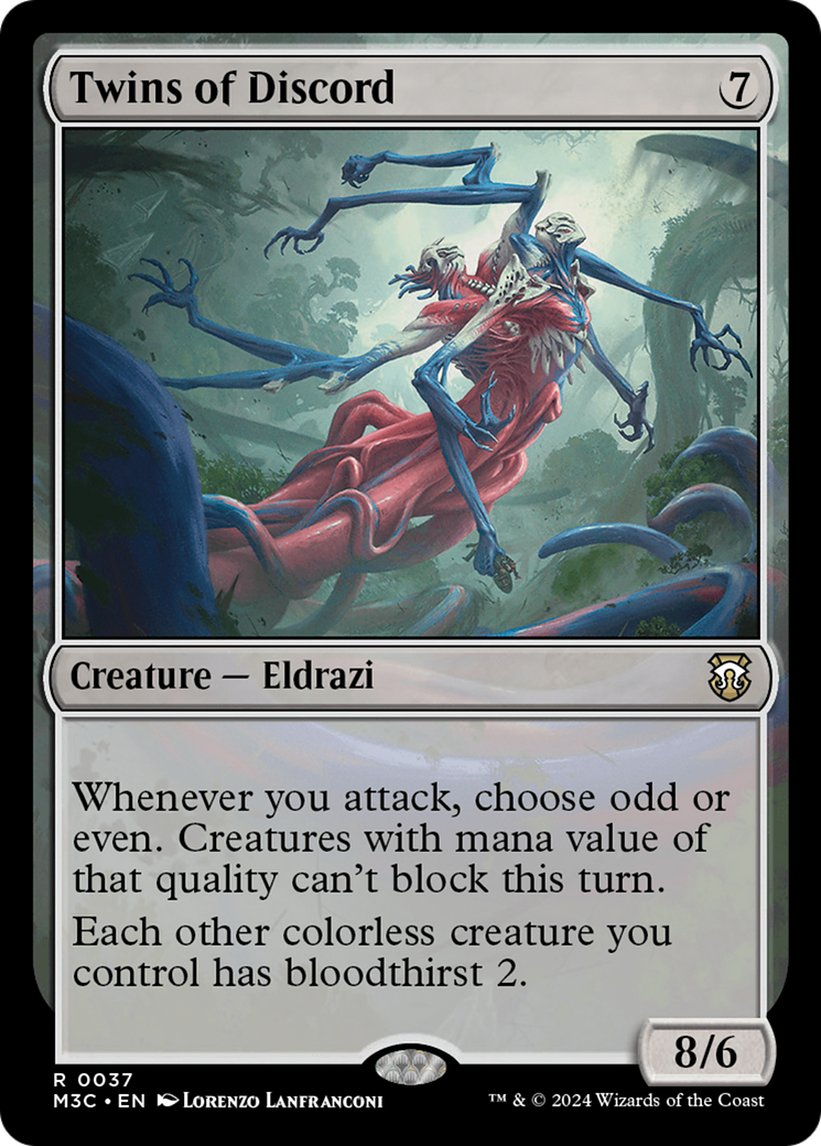 Twins of Discord [Modern Horizons 3 Commander] | Gate City Games LLC