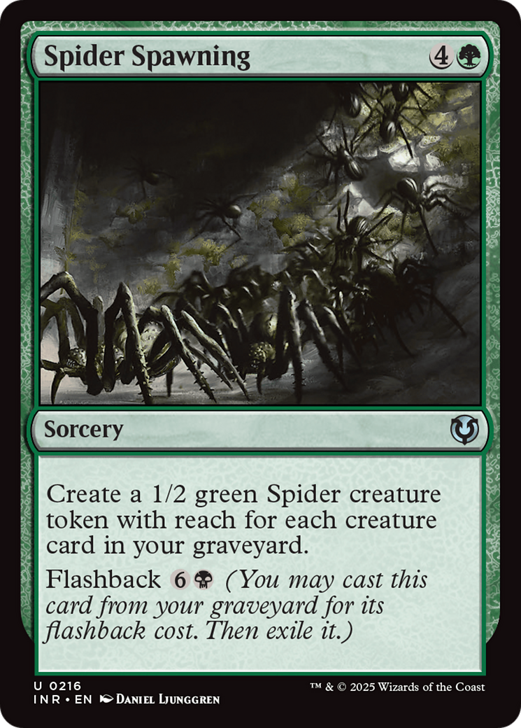 Spider Spawning [Innistrad Remastered] | Gate City Games LLC