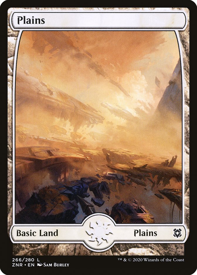Plains (266) [Zendikar Rising] | Gate City Games LLC
