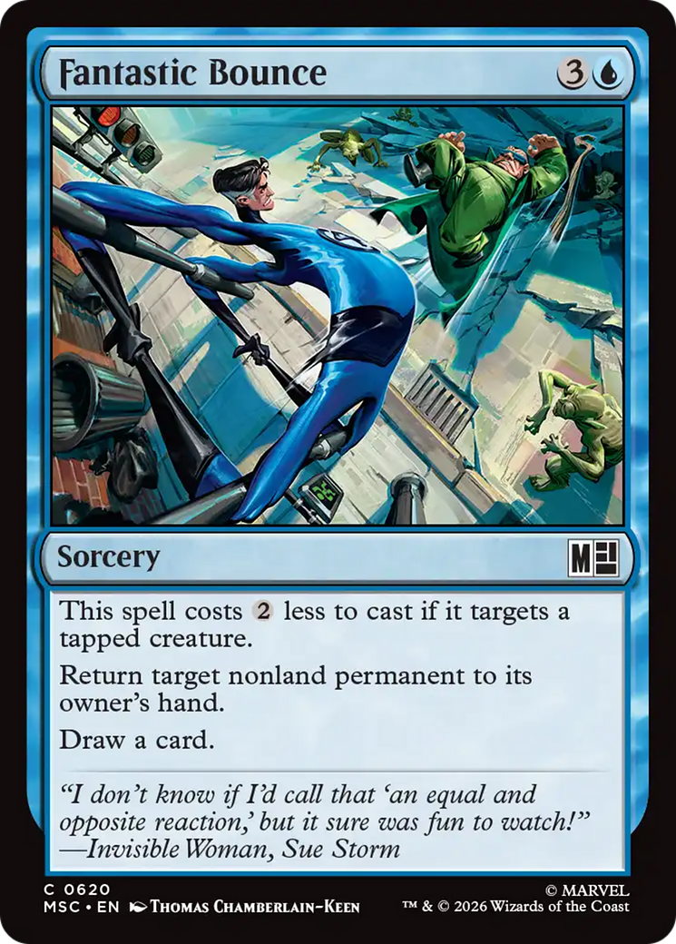 Fantastic Bounce [Marvel Super Heroes Commander] | Gate City Games LLC