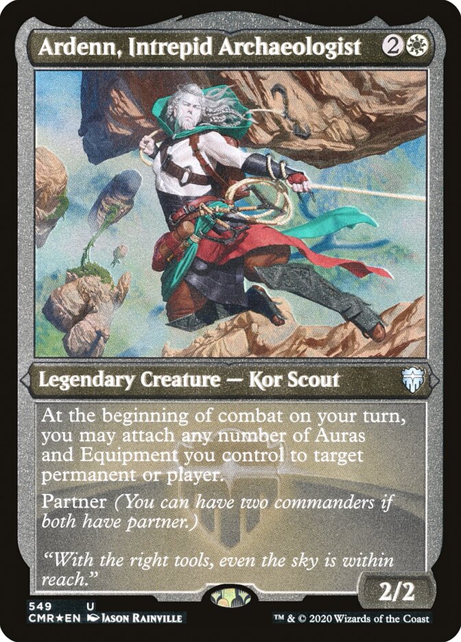Ardenn, Intrepid Archaeologist (Etched) [Commander Legends] | Gate City Games LLC