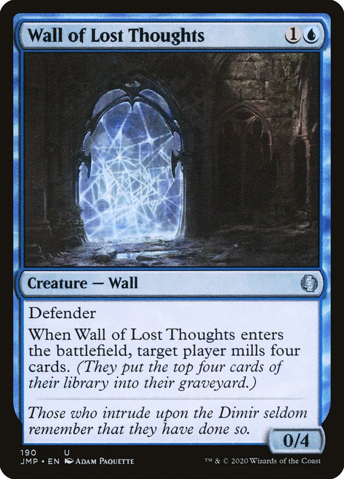 Wall of Lost Thoughts [Jumpstart] | Gate City Games LLC