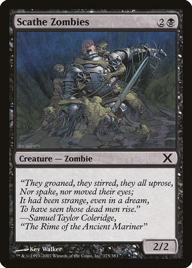Scathe Zombies [Tenth Edition] | Gate City Games LLC