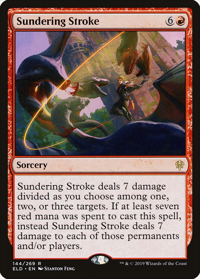Sundering Stroke [Throne of Eldraine] | Gate City Games LLC