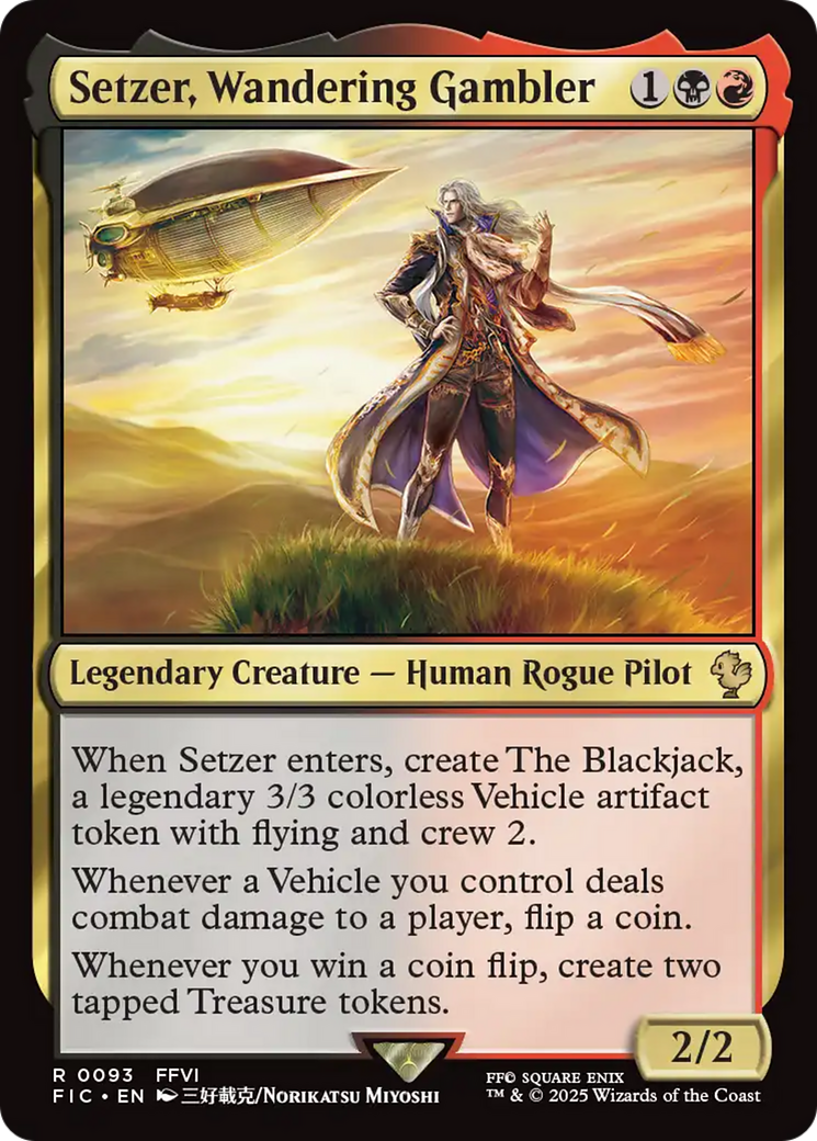 Setzer, Wandering Gambler [FINAL FANTASY Commander] | Gate City Games LLC
