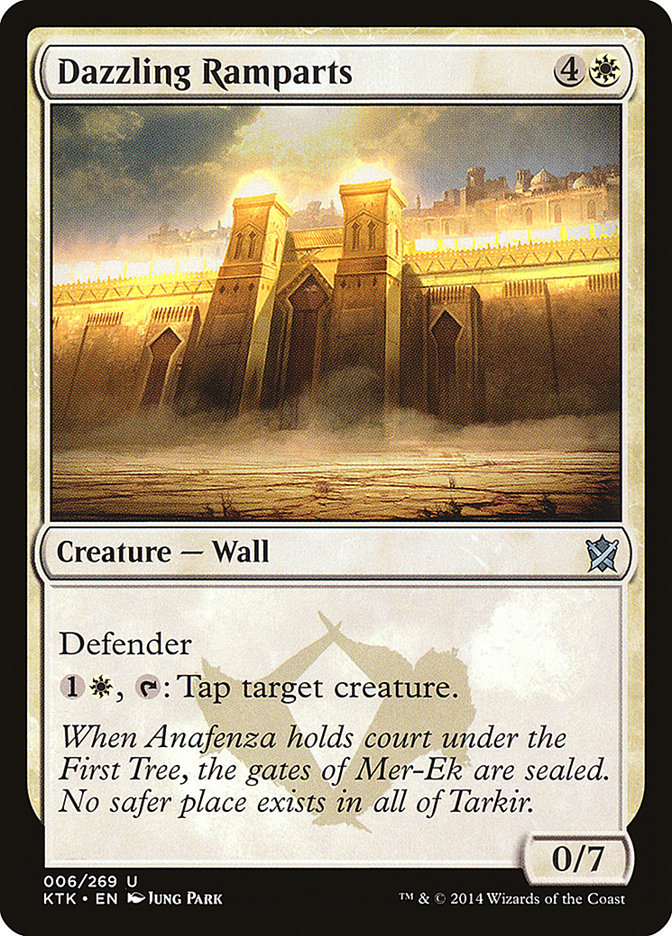 Dazzling Ramparts [Khans of Tarkir] | Gate City Games LLC