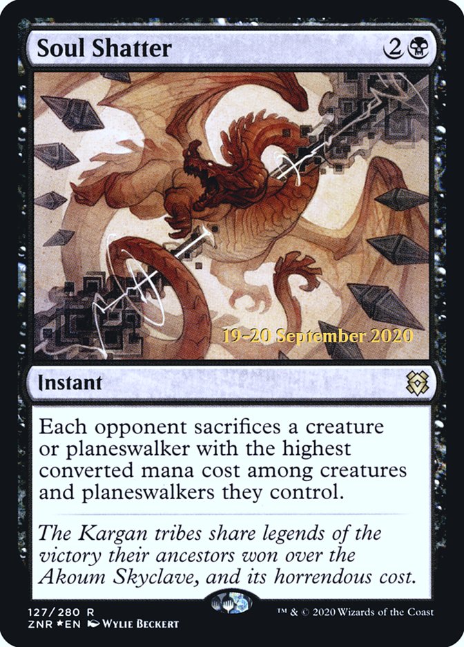 Soul Shatter [Zendikar Rising Prerelease Promos] | Gate City Games LLC