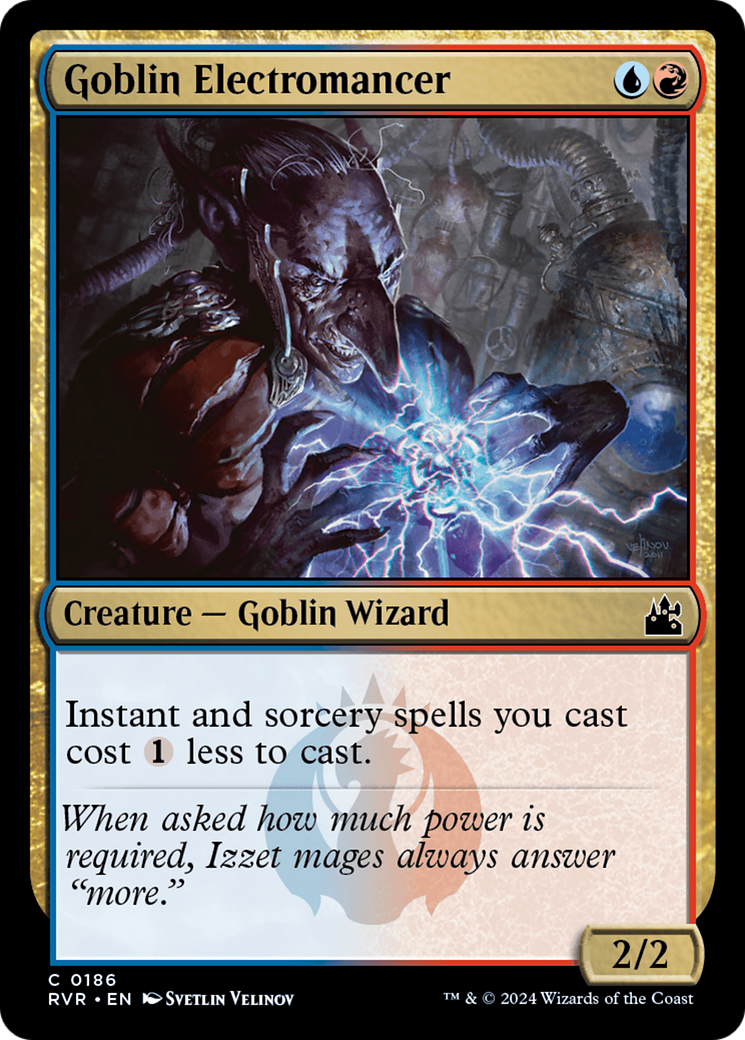 Goblin Electromancer [Ravnica Remastered] | Gate City Games LLC