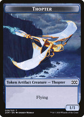 Squirrel // Thopter (008) Double-Sided Token [Double Masters Tokens] | Gate City Games LLC