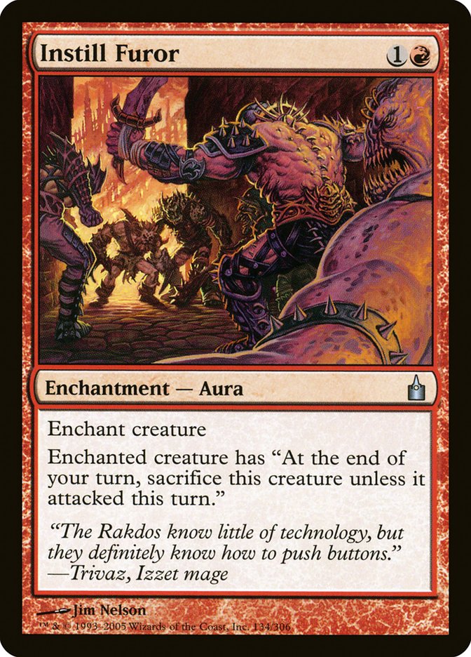 Instill Furor [Ravnica: City of Guilds] | Gate City Games LLC