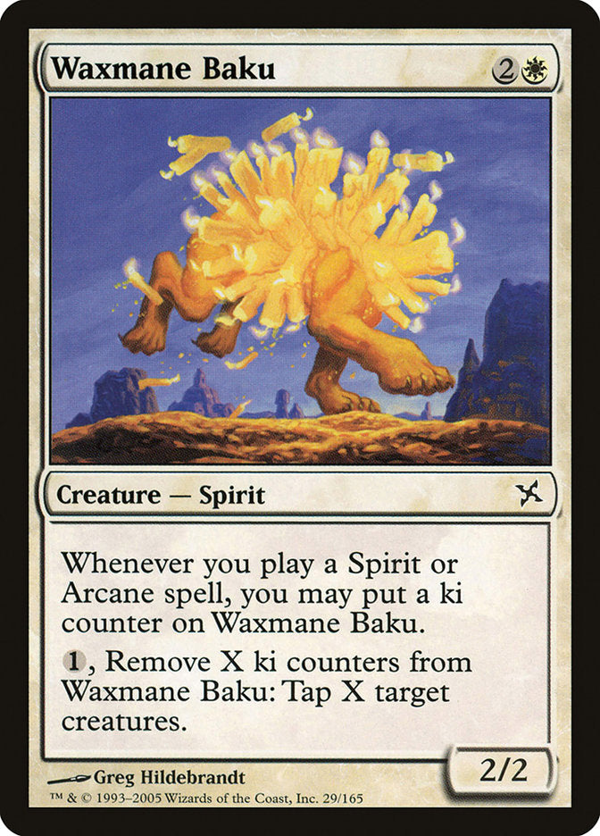 Waxmane Baku [Betrayers of Kamigawa] | Gate City Games LLC