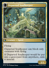 Devoted Grafkeeper // Departed Soulkeeper [Innistrad: Midnight Hunt] | Gate City Games LLC