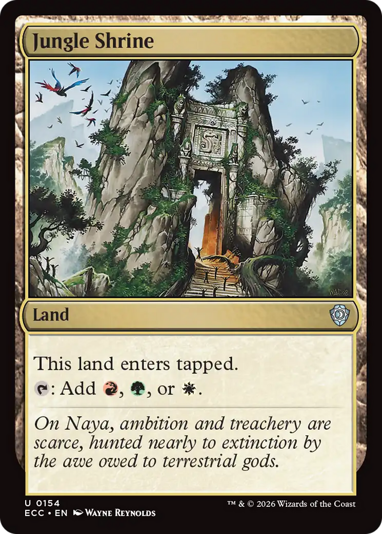 Jungle Shrine [Lorwyn Eclipsed Commander] | Gate City Games LLC