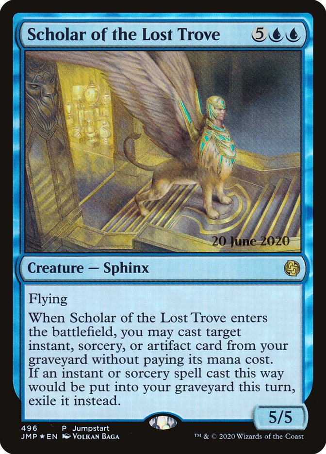 Scholar of the Lost Trove (Prerelease) [Jumpstart] | Gate City Games LLC