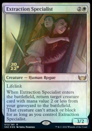 Extraction Specialist [Streets of New Capenna Prerelease Promos] | Gate City Games LLC
