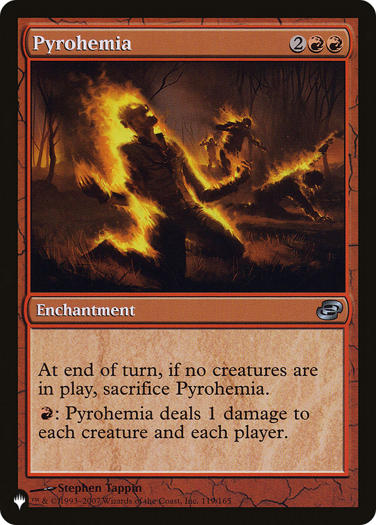 Pyrohemia [The List] | Gate City Games LLC