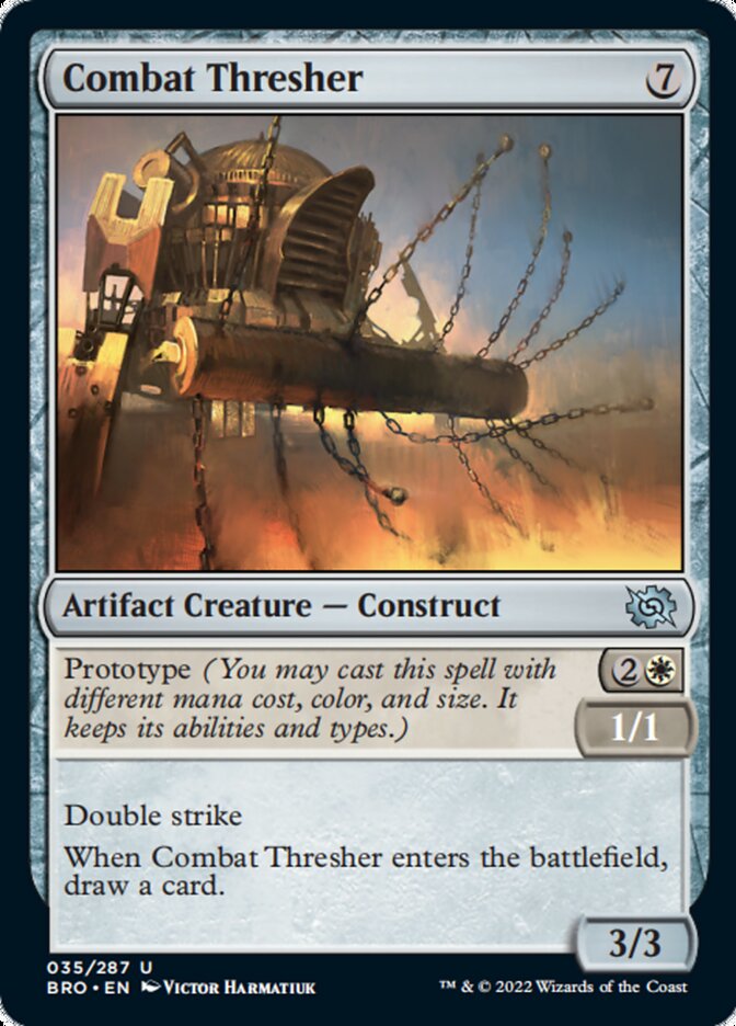 Combat Thresher [The Brothers' War] | Gate City Games LLC