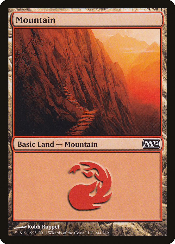 Mountain (244) [Magic 2012] | Gate City Games LLC