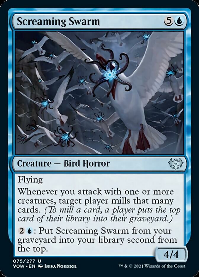 Screaming Swarm [Innistrad: Crimson Vow] | Gate City Games LLC