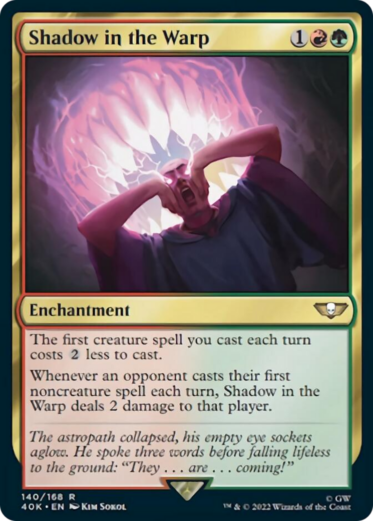Shadow in the Warp (Surge Foil) [Warhammer 40,000] | Gate City Games LLC