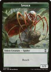 Treasure // Spider Double-Sided Token [The List] | Gate City Games LLC