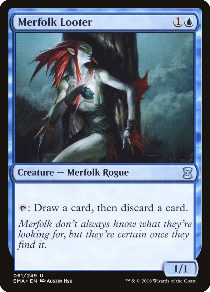 Merfolk Looter [Eternal Masters] | Gate City Games LLC